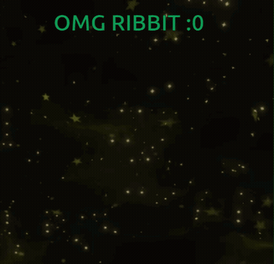 Frog With OMG Ribbit : 0 GIF