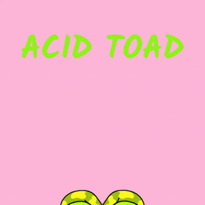 Frog With Tongue Out Saying New Buy GIF
