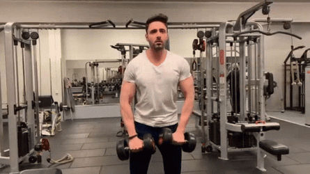 Front Lateral Raises GIF