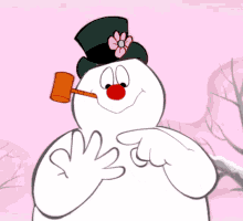 Frosty The Snowman Counting GIF