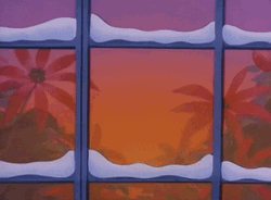 Frosty The Snowman Looking Outside GIF