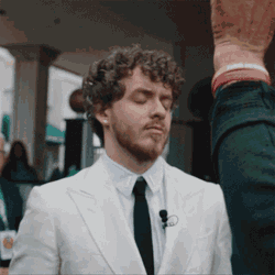 Frowning Jack Harlow GIF