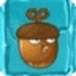 Frozen Acorn Rolling Eyes GIF