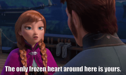 Frozen Anna Punching Hans GIF