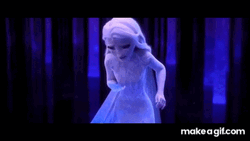 Frozen Elsa Crying GIF