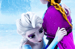 Frozen Elsa Hugging Anna