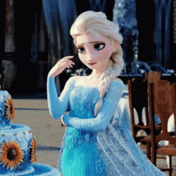 Frozen Elsa Ice Magical Power GIF