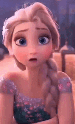 Frozen Elsa Wow GIF