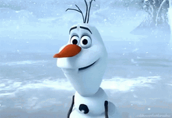 Frozen Happy Olaf Smiling