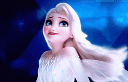 Frozen Happy Smiling Elsa GIF