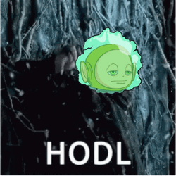 Frozen Teletubbies Hodl GIF