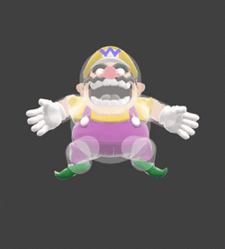 Frozen Wario Moment GIF