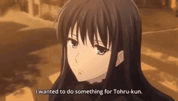 Fruits Basket Sweet Saki Hanjima Wanted To Do Someting  GIF
