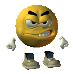 Frustrated Ahh Ball Yellow Emoji Sticker GIF