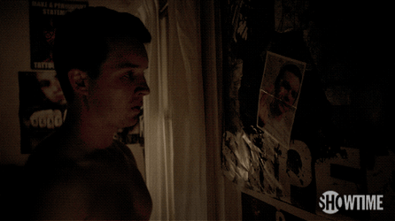 Frustrated Bangs Head Against Wall Showtime GIF