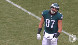 Frustrated Brent Celek Hands On Hips GIF