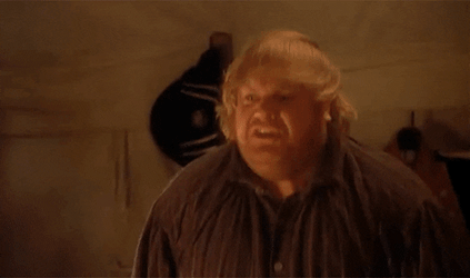 Frustrated Chris Farley No More GIF