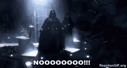 Frustrated Darth Vader Noooo Screaming  GIF