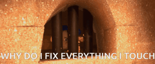 Frustrated Fix It Felix GIF