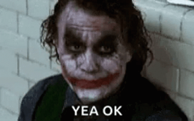 Frustrated Joker Well Ok GIF