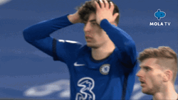 Frustrated Kai Havertz GIF