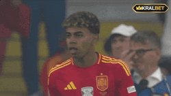 Frustrated Lamine Yamal GIF
