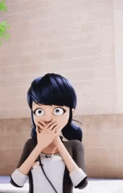 Frustrated Marinette Face Palm GIF