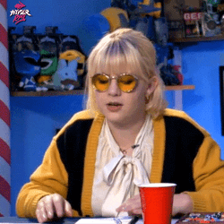 Frustrated Nerd Lady Those Idiots GIF