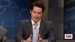 Frustrated Reporter Italian Hand GIF