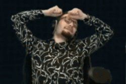 Frustration Of A Man In Head Set GIF