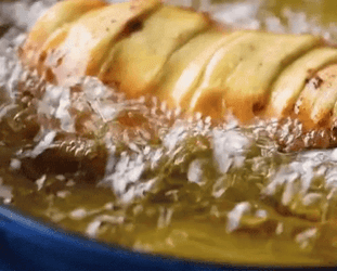 Fry Cinnamon Roll GIF
