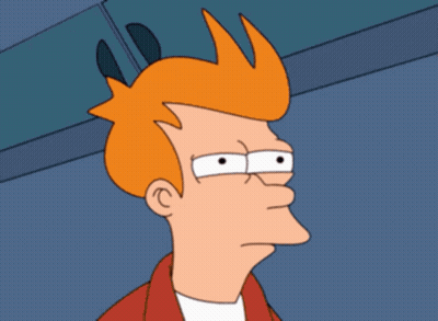 Fry From Futurama Is Shown With A Very Angry Look On His Face GIF