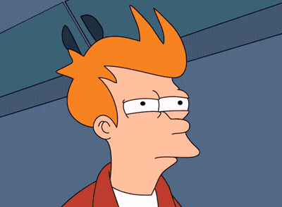 Fry From Futurama Making Funny Face GIF