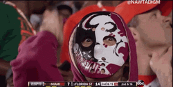 Fsu Fan Mask GIF
