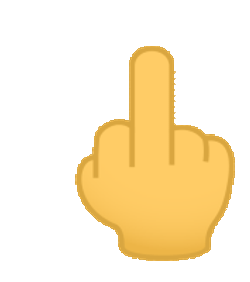Fu Fuck Sticker GIF
