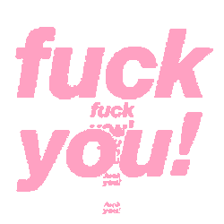 Fuck You Sticker GIF