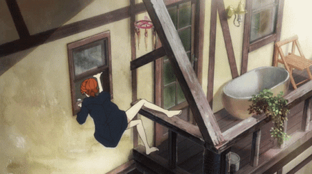 Fujiko Mine Sneaking In Apartment Lupin III GIF