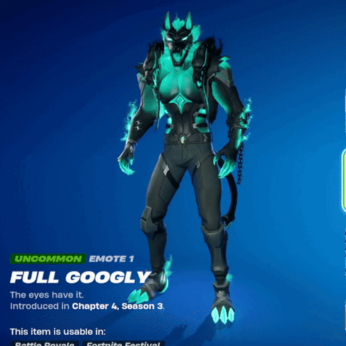 Full Googly Video Game Character Advertisement GIF