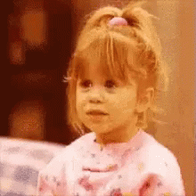 Full House Michelle Tanner Flying Kiss GIF