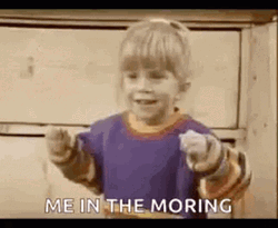 Full House Michelle Tanner Morning Dance GIF