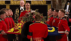Full Military Honors Funeral Queen Elizabeth GIF