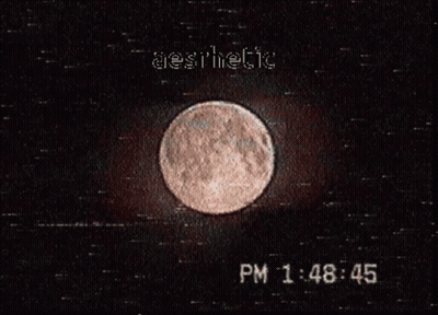 Full Moon Aesthetic GIF