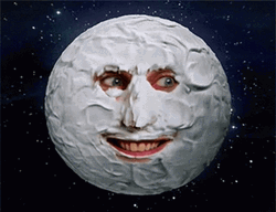 Full Moon Face The Mighty Boosh GIF
