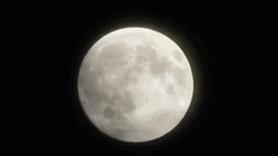 Full Moon Lunar Eclipse Timelapse GIF