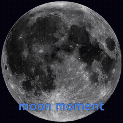 Full Moon Moon Moment GIF