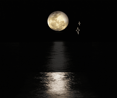 Full Moon Night Sky I Want To Rest My Head GIF