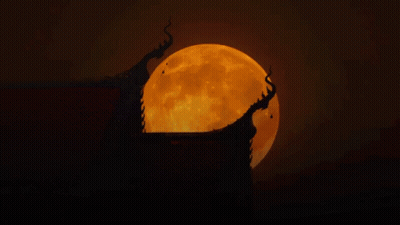 Full Moon With Here's Why This Year's Harvest Moon Will Be So Special GIF