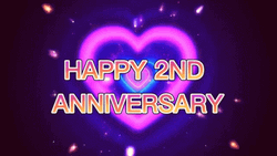 Full Of Heart Happy 2 Year Work Anniversary GIF
