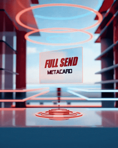 Full Send Metacard Sign In Red GIF