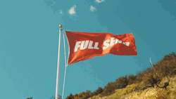 Full Send Red Flag GIF